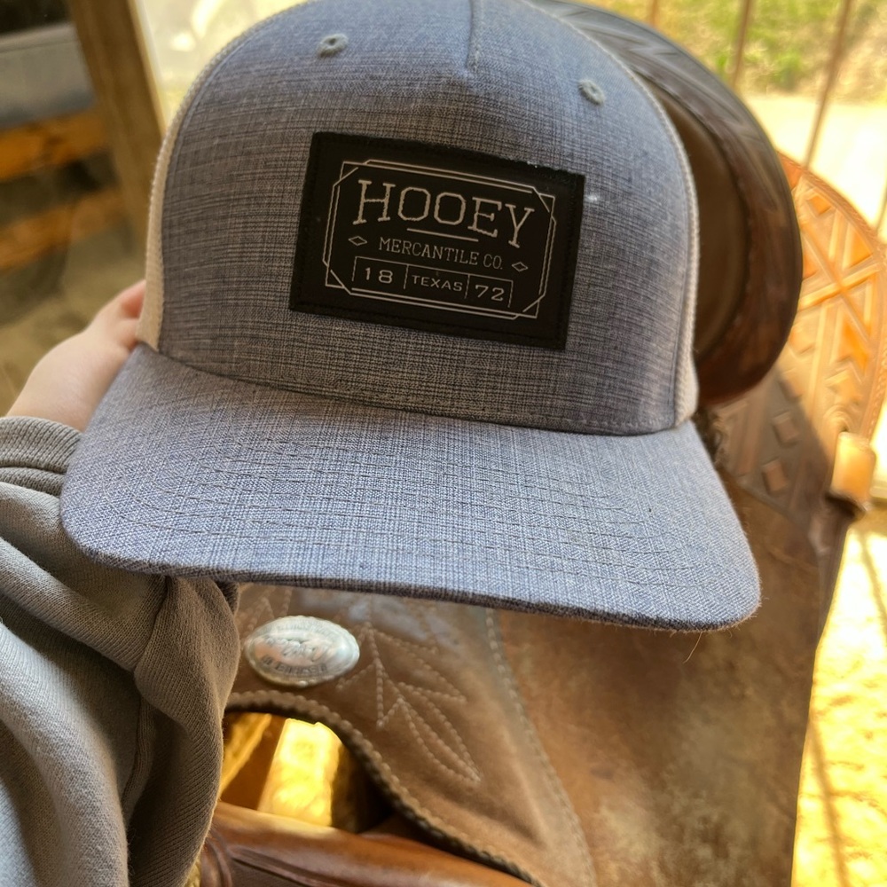 Hooey Gray Cap, fitted S-M